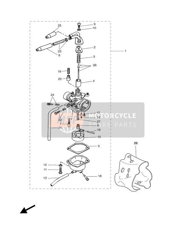 3AA143490000, Tubo, Yamaha, 0